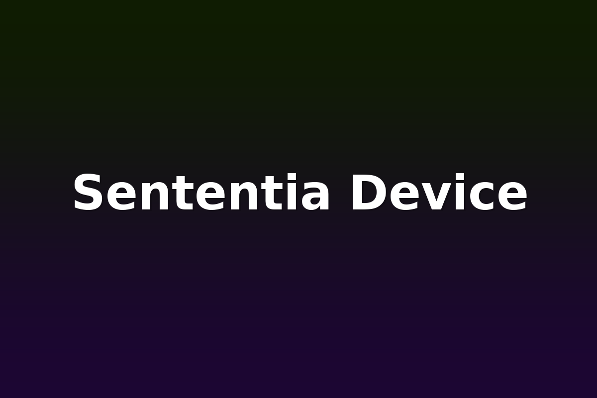 Sententia Device