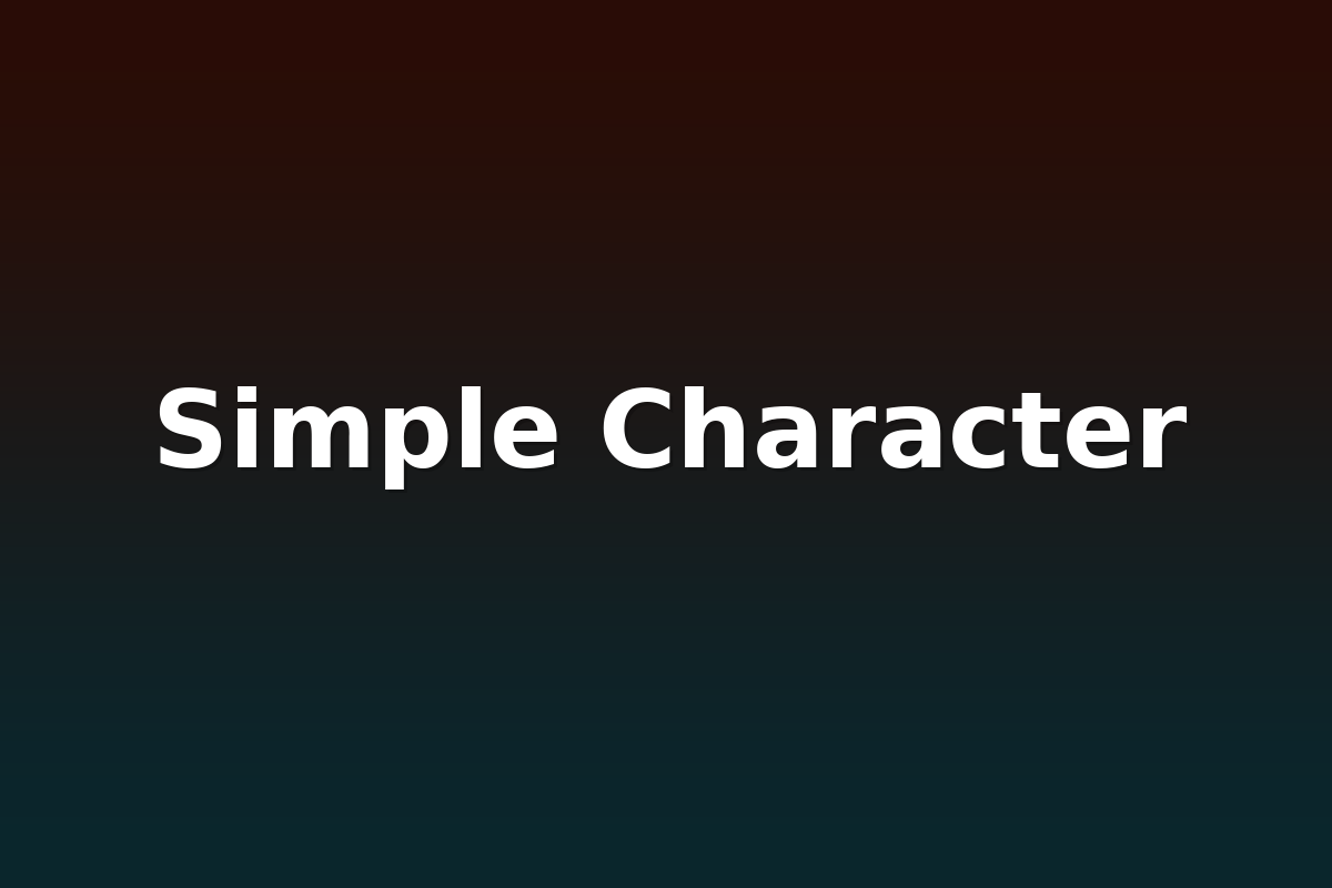 Simple Character