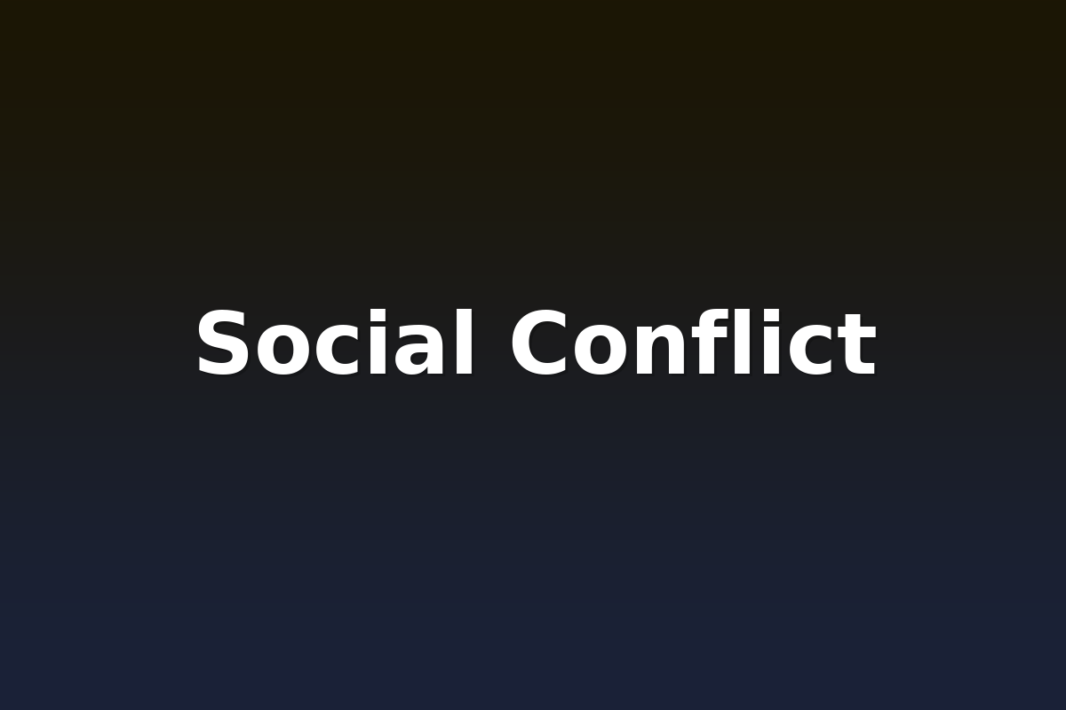 Social Conflict