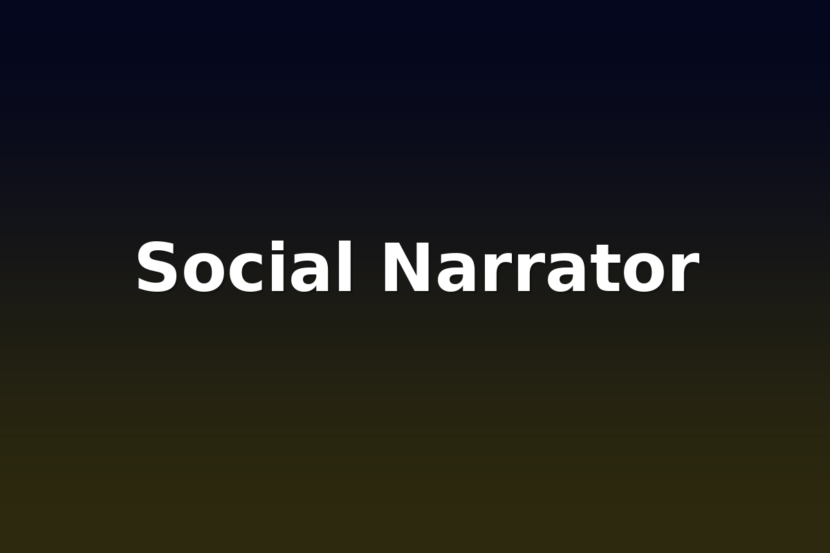 Social Narrator