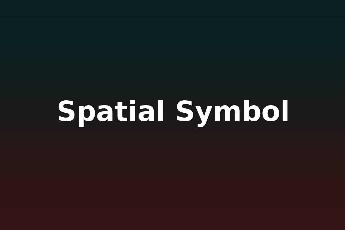 Spatial Symbol
