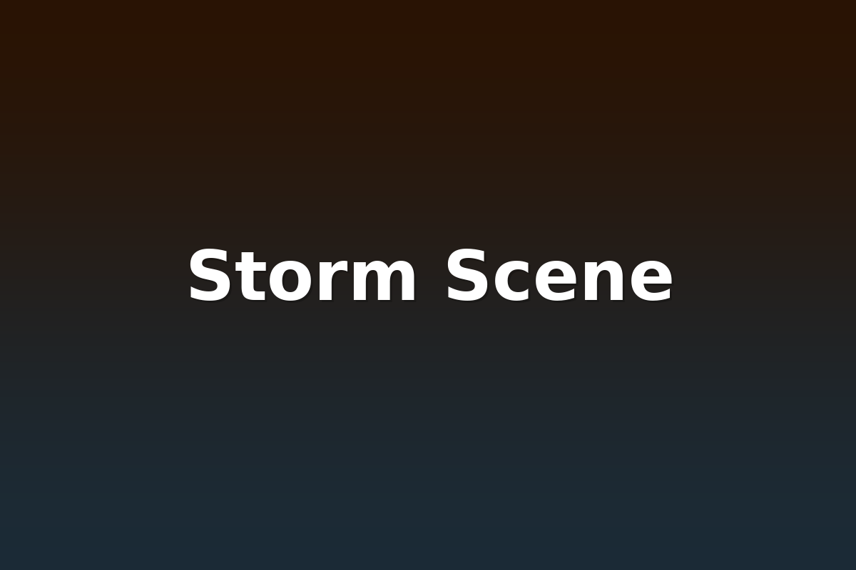 Storm Scene