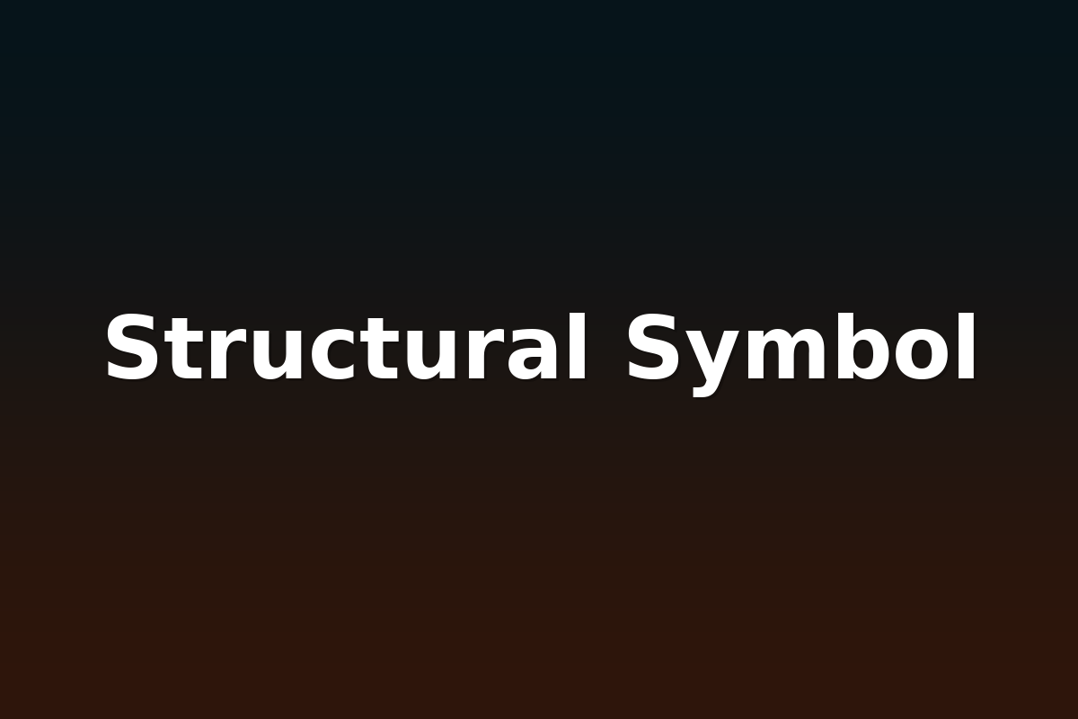 Structural Symbol