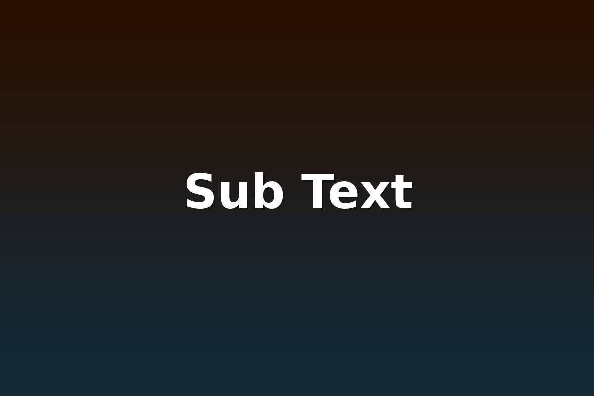 Sub Text