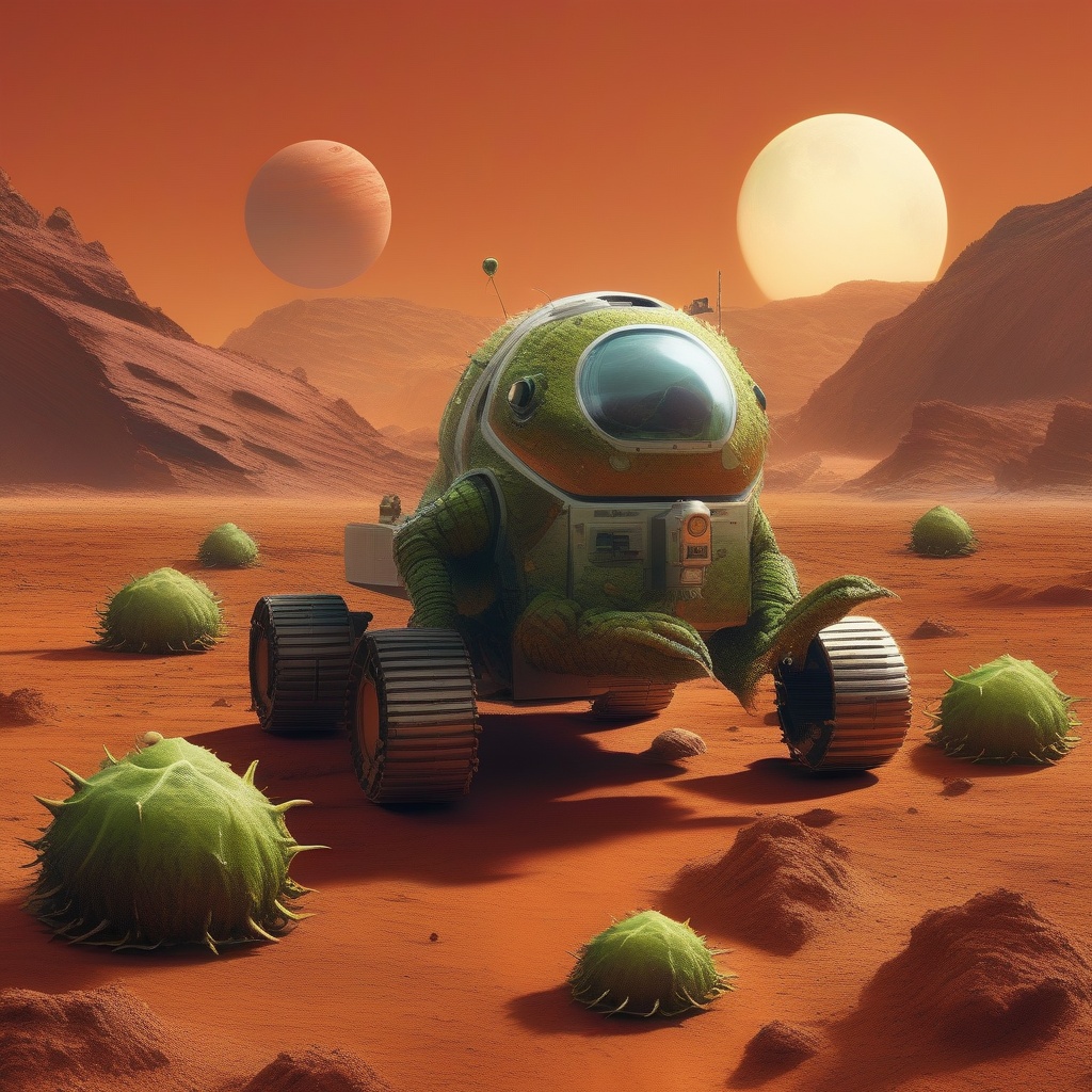 Swampthings on Mars