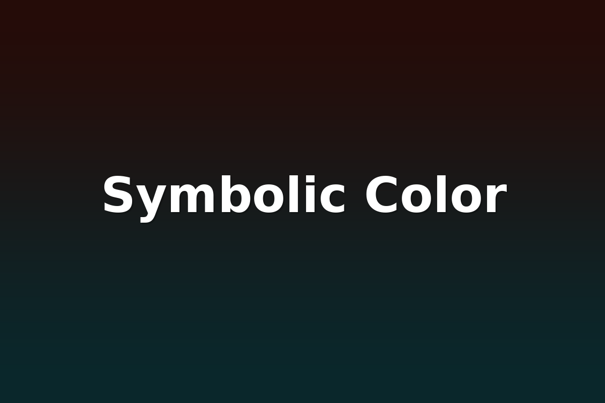 Symbolic Color