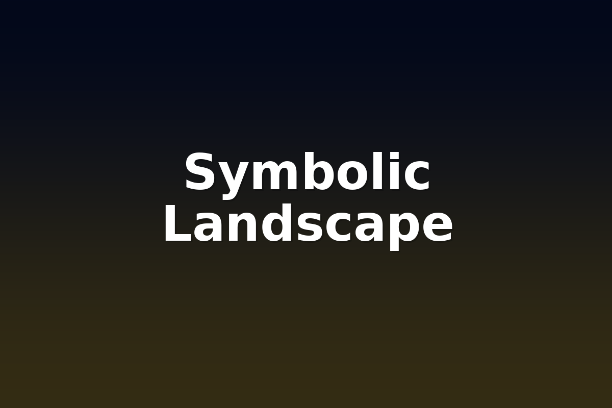 Symbolic Landscape