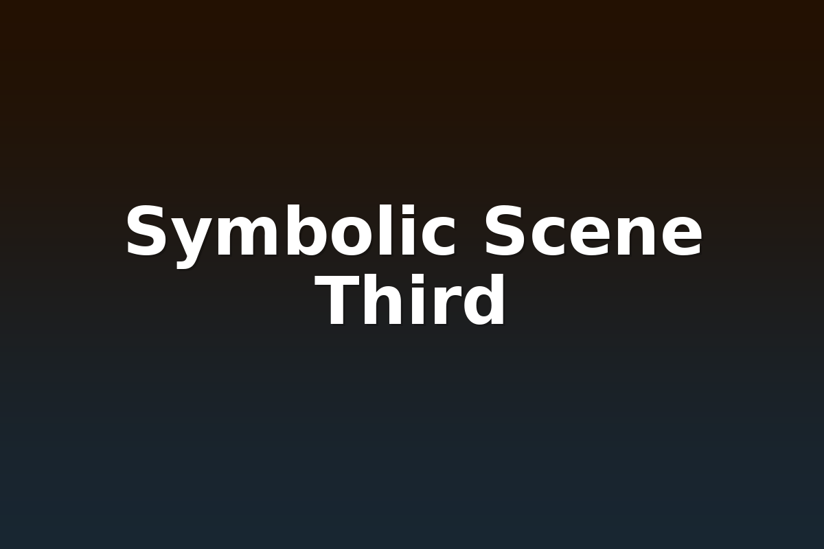 Symbolic Scene Third