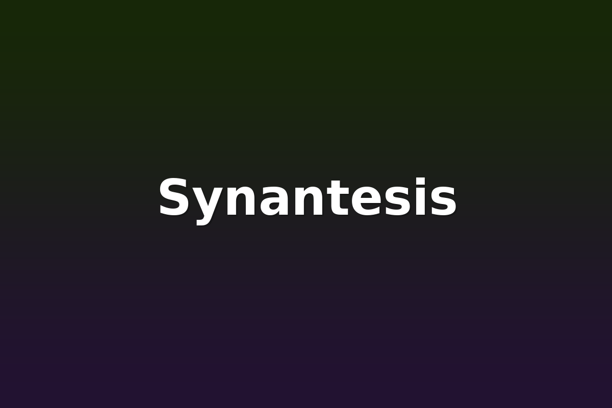 Synantesis