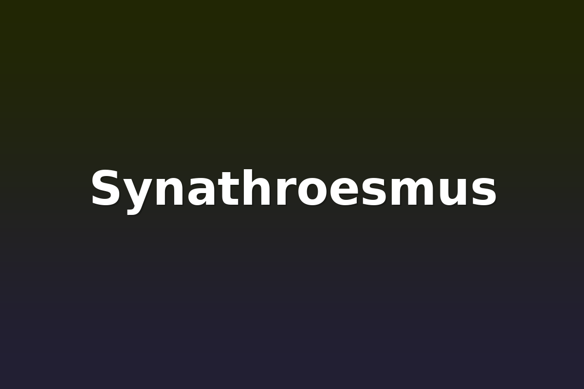 Synathroesmus
