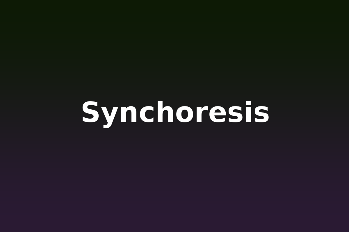 Synchoresis
