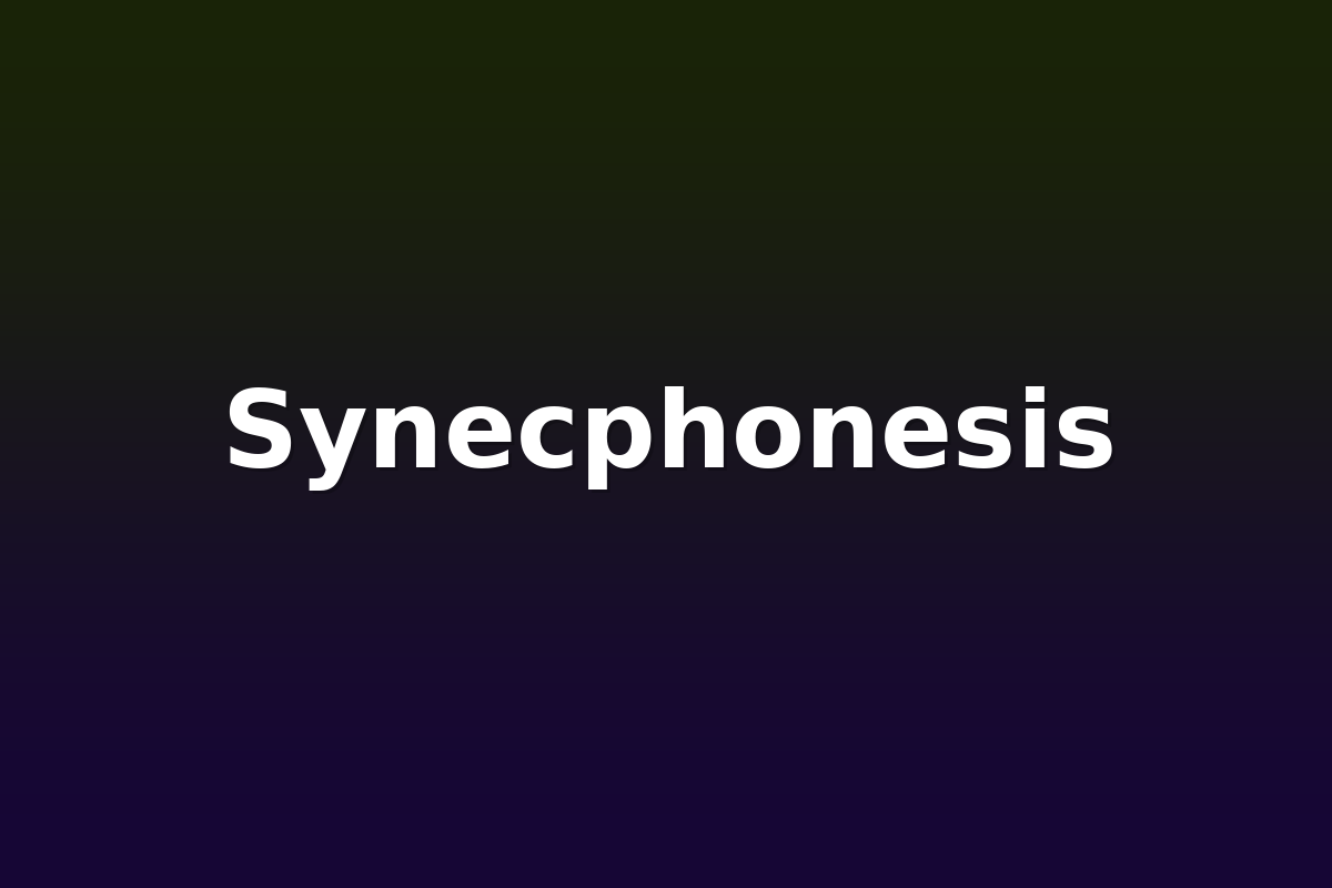 Synecphonesis
