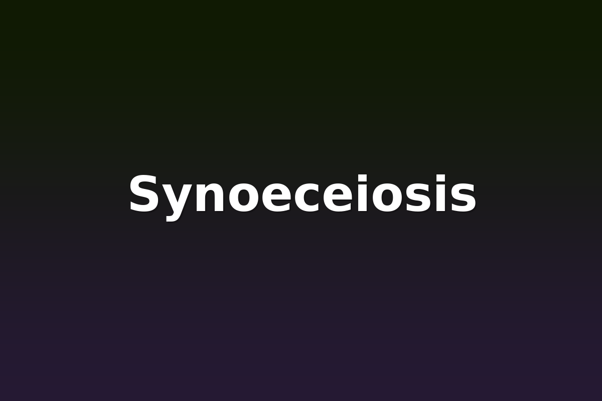Synoeceiosis