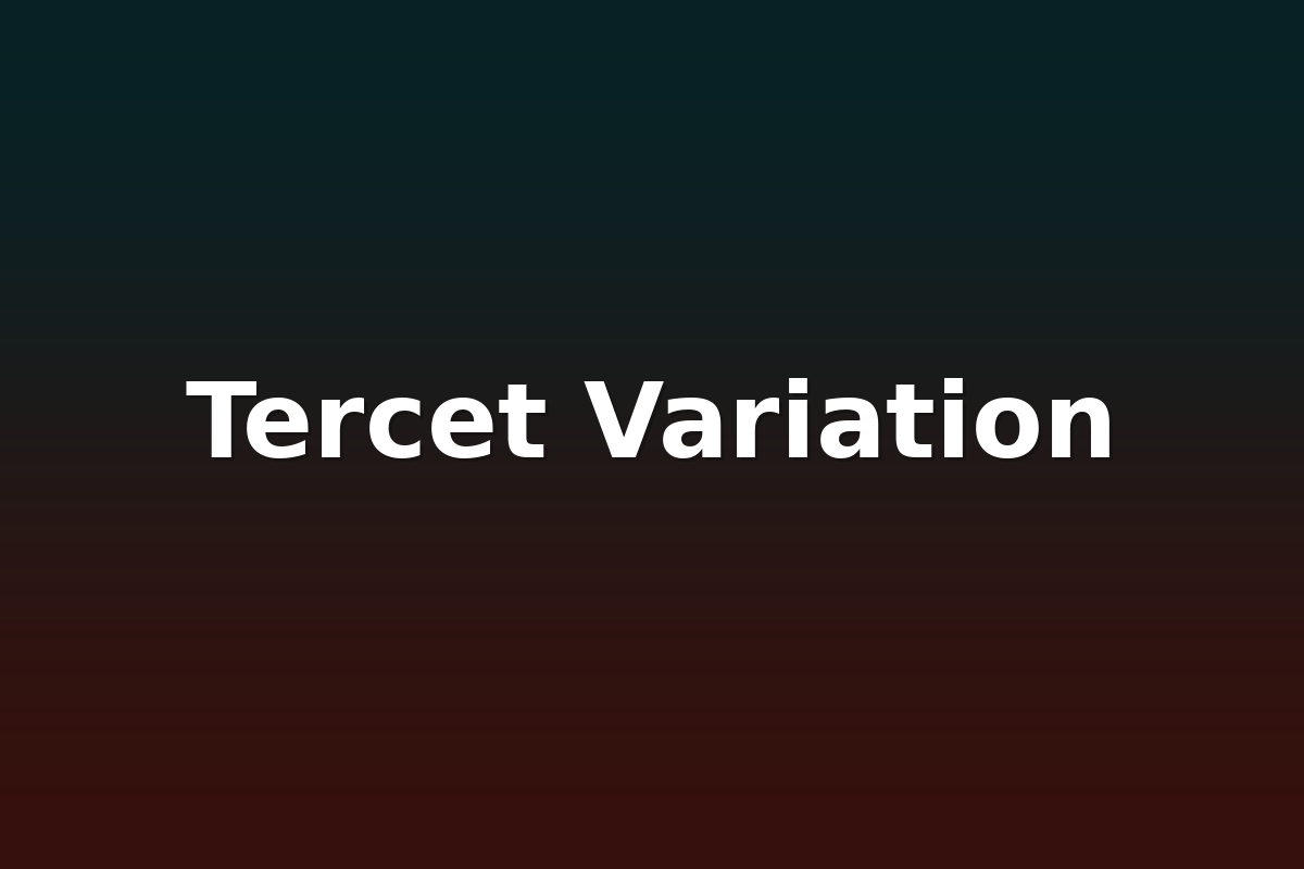 Tercet Variation