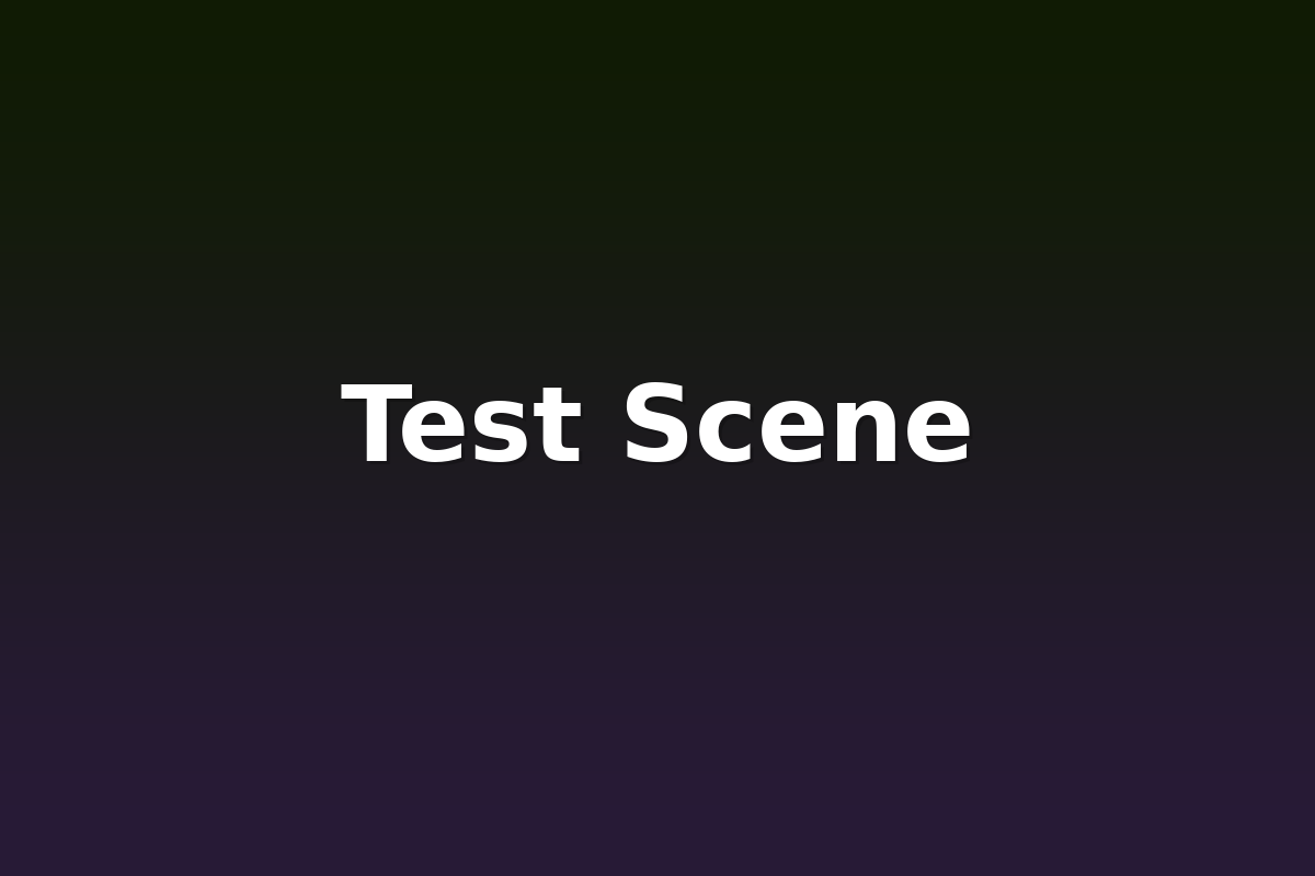 Test Scene