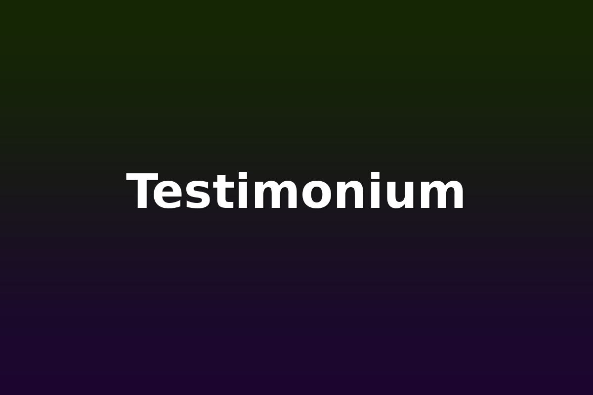 Testimonium
