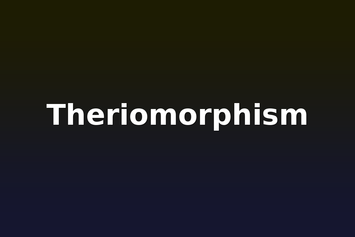 Theriomorphism