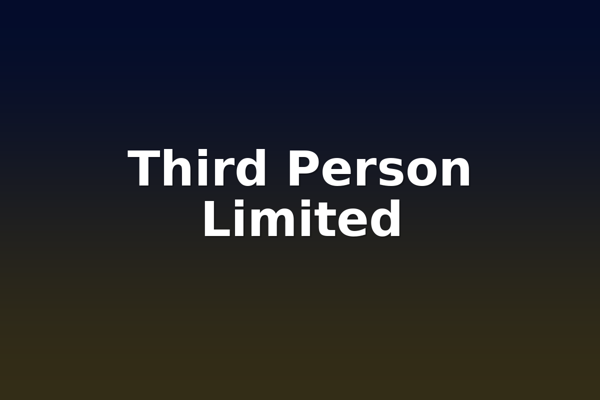Third Person Limited