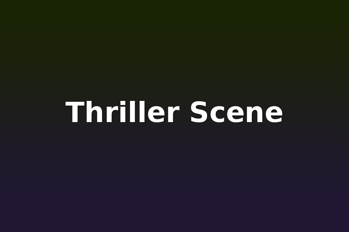 Thriller Scene