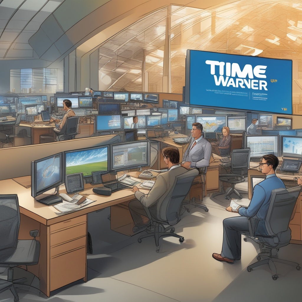 Time Warner Profit Up Slightly