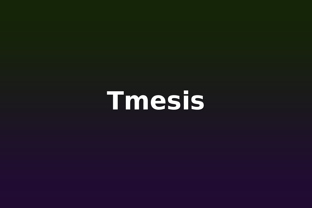 Tmesis