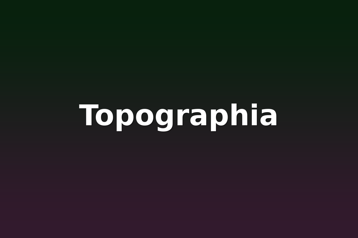 Topographia