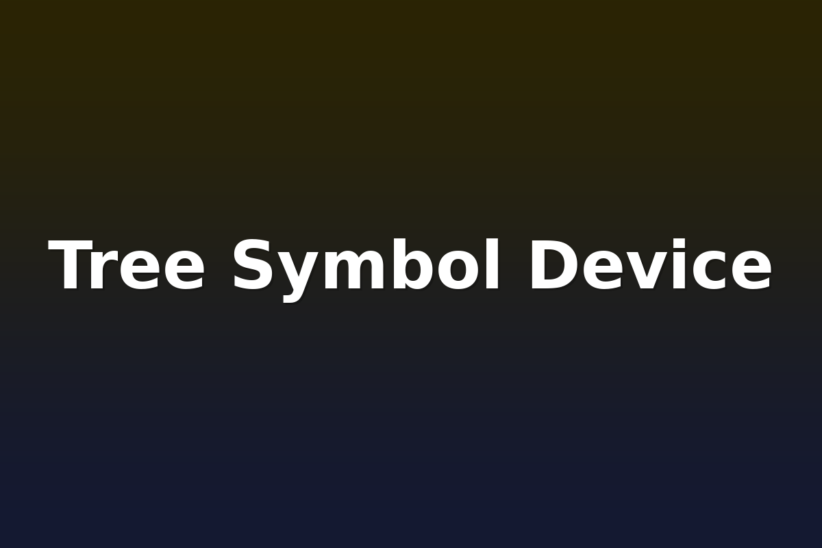 Tree Symbol Device
