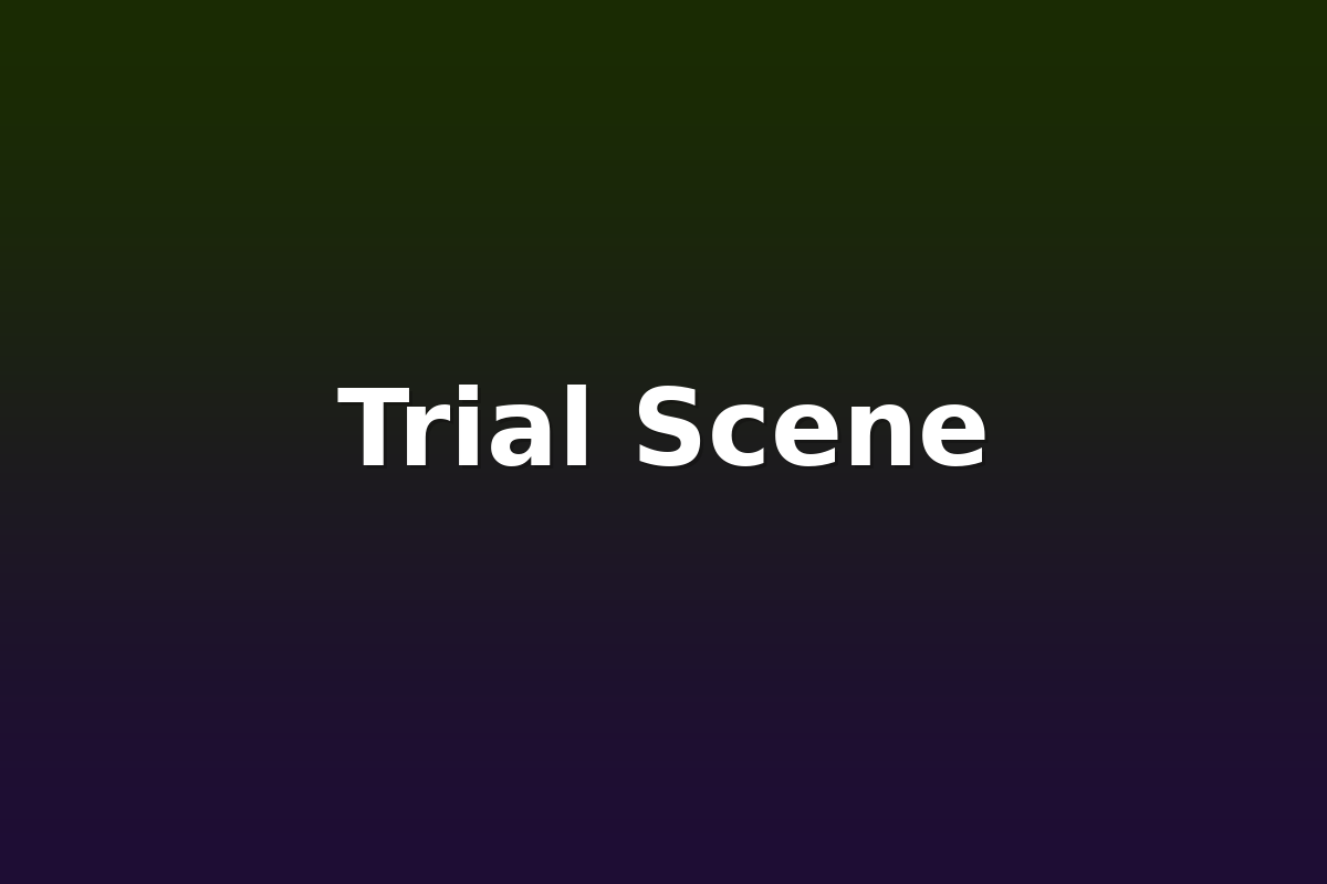 Trial Scene
