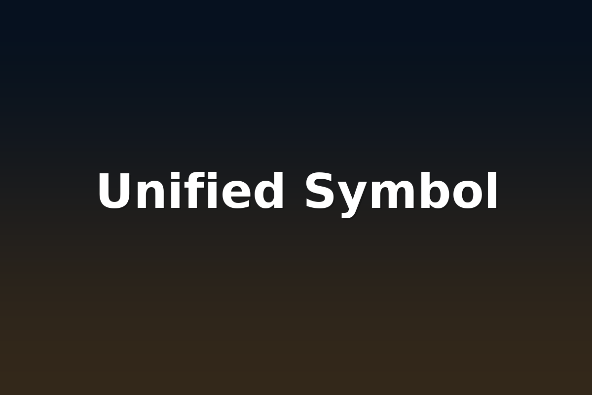 Unified Symbol