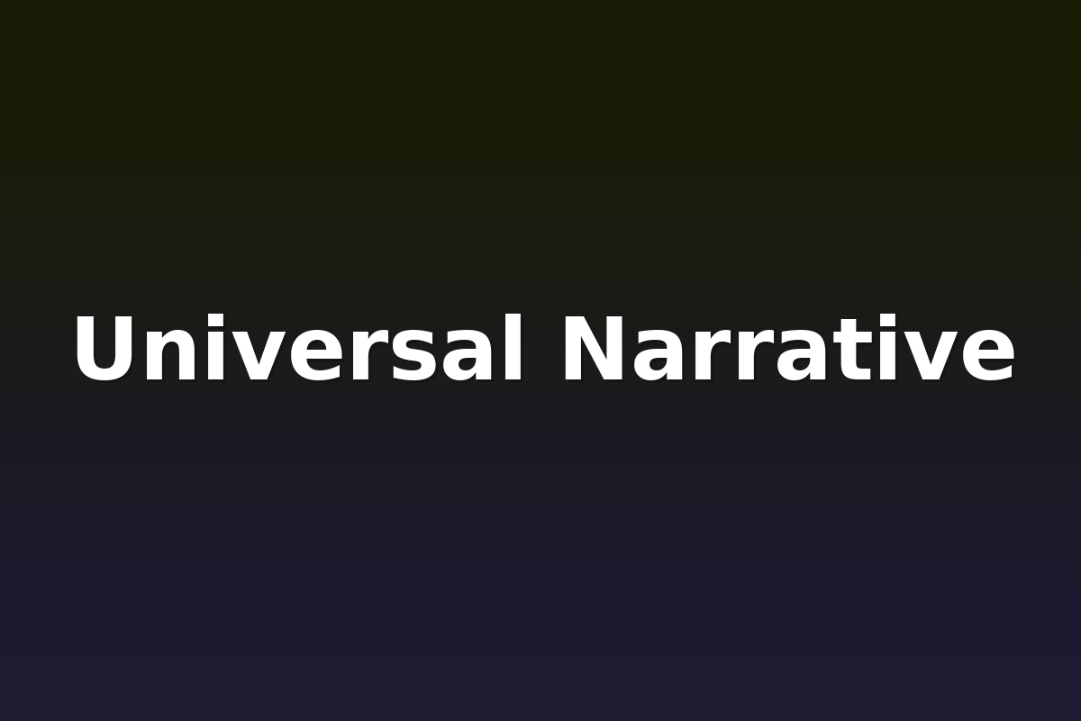 Universal Narrative