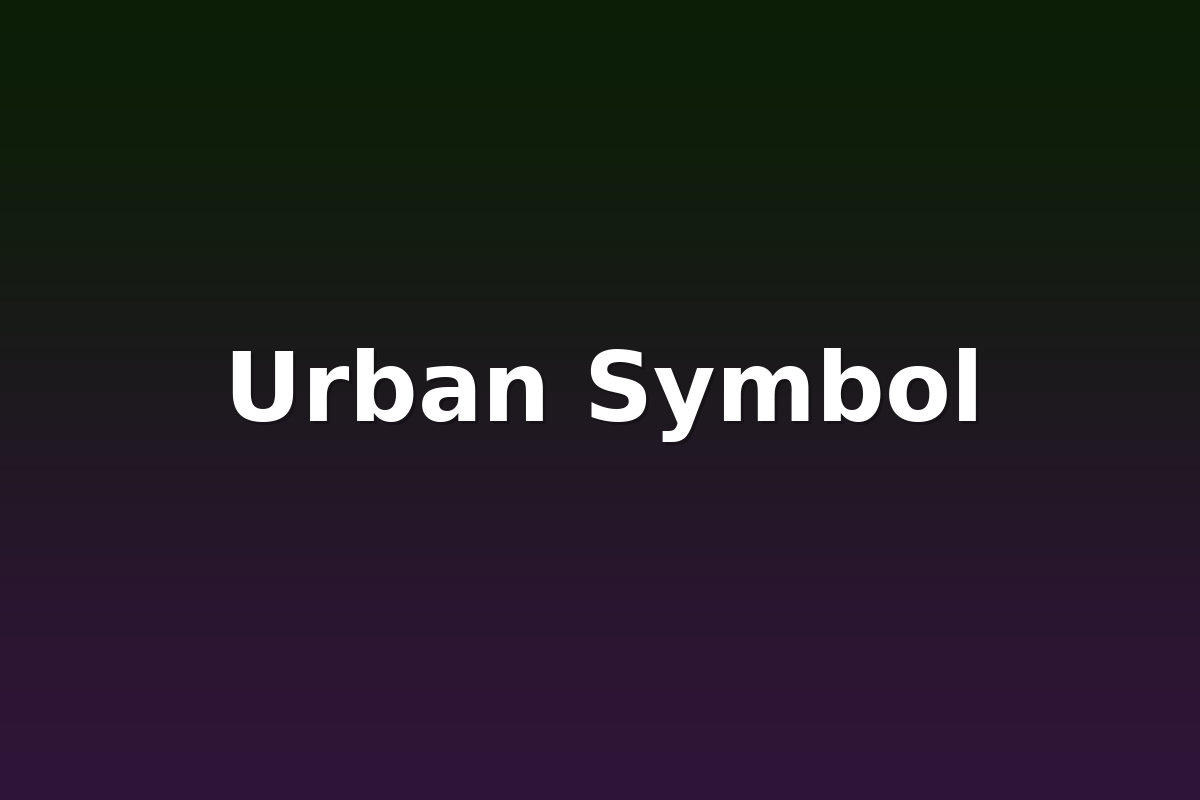 Urban Symbol
