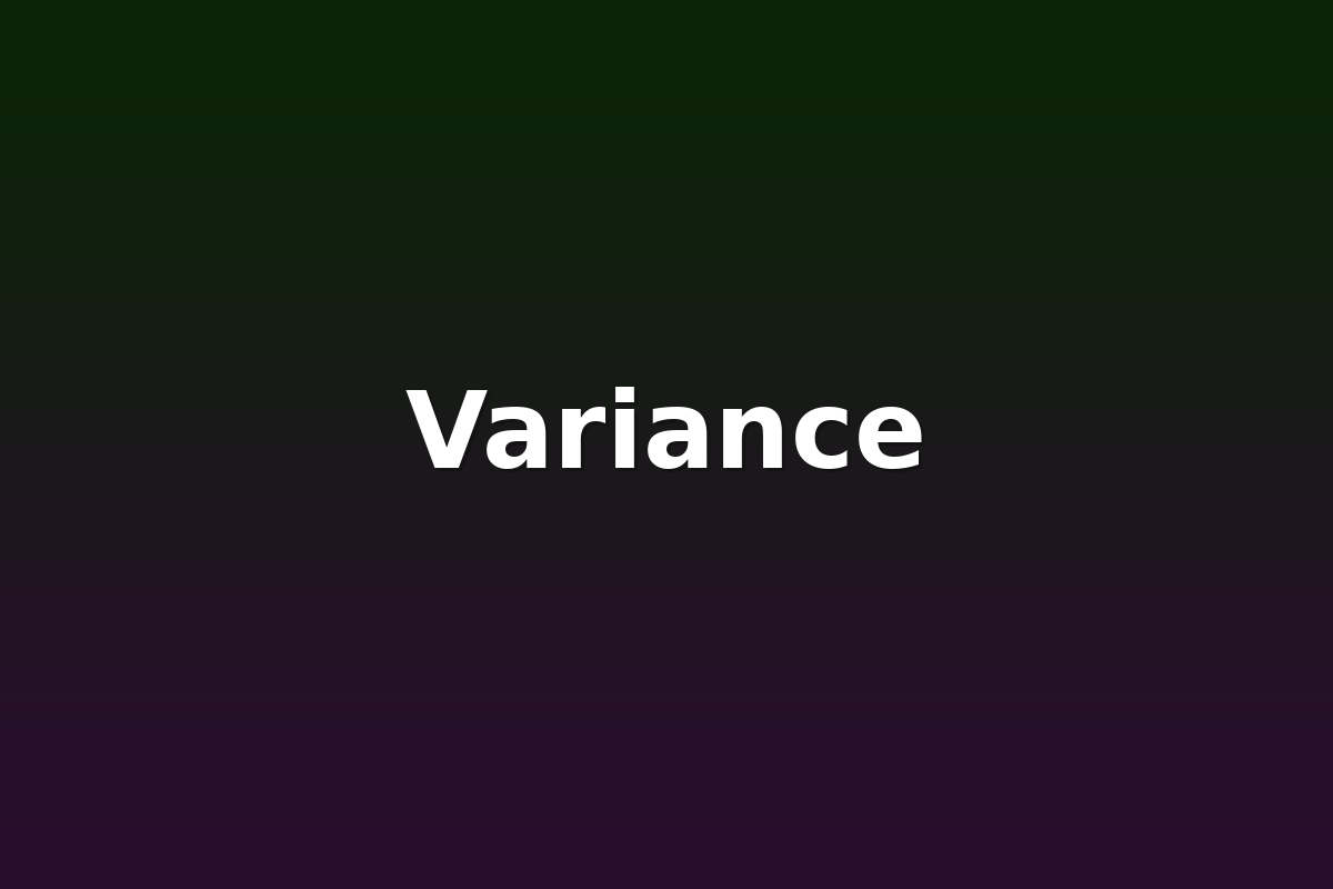 Variance