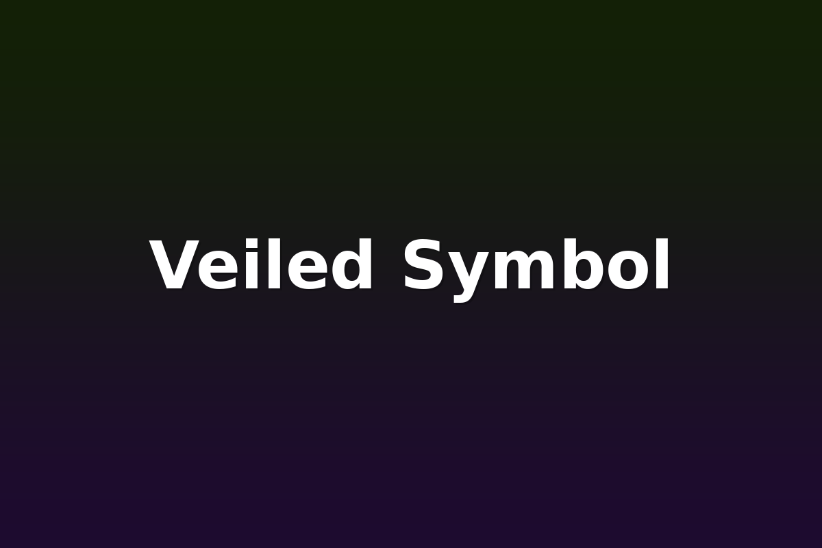 Veiled Symbol