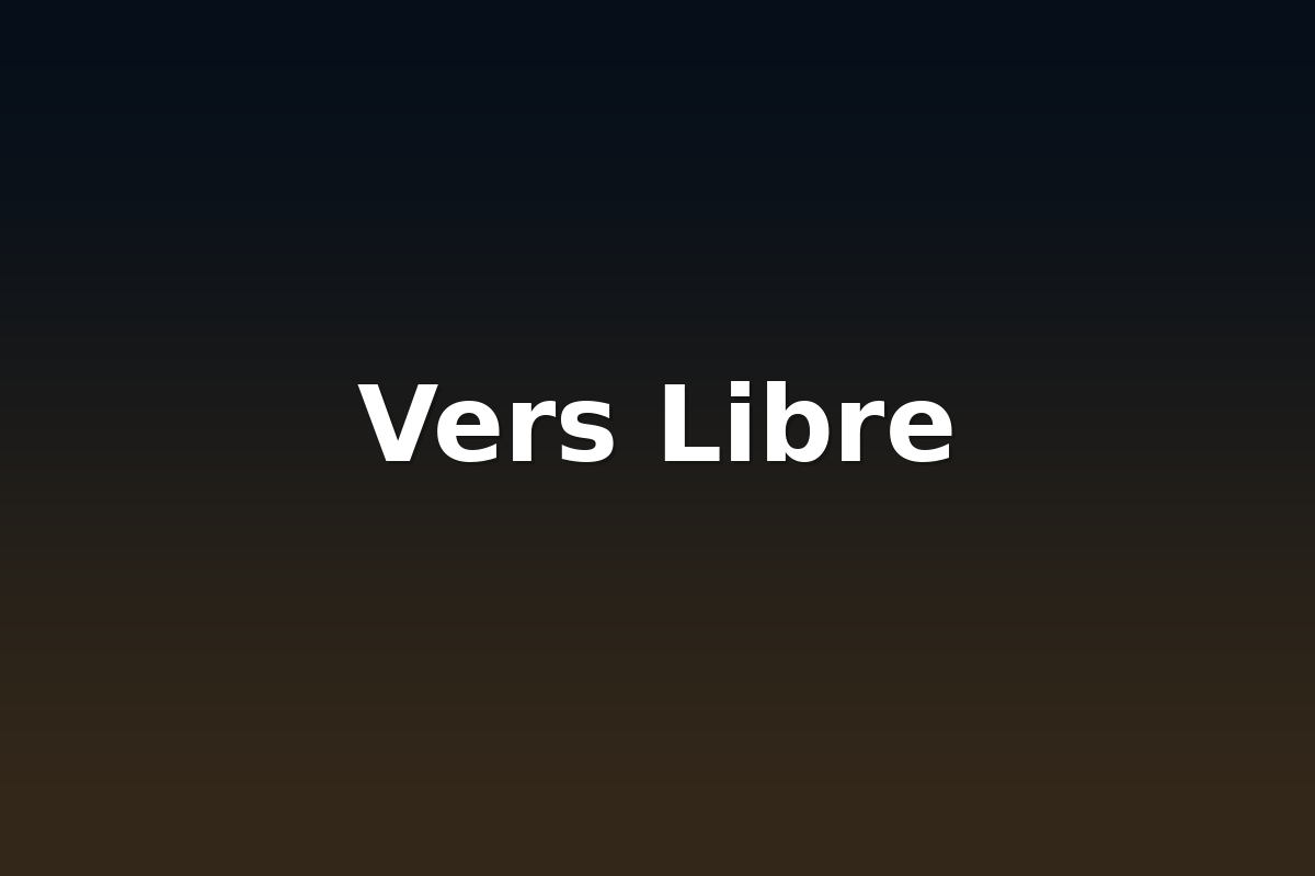 Vers Libre
