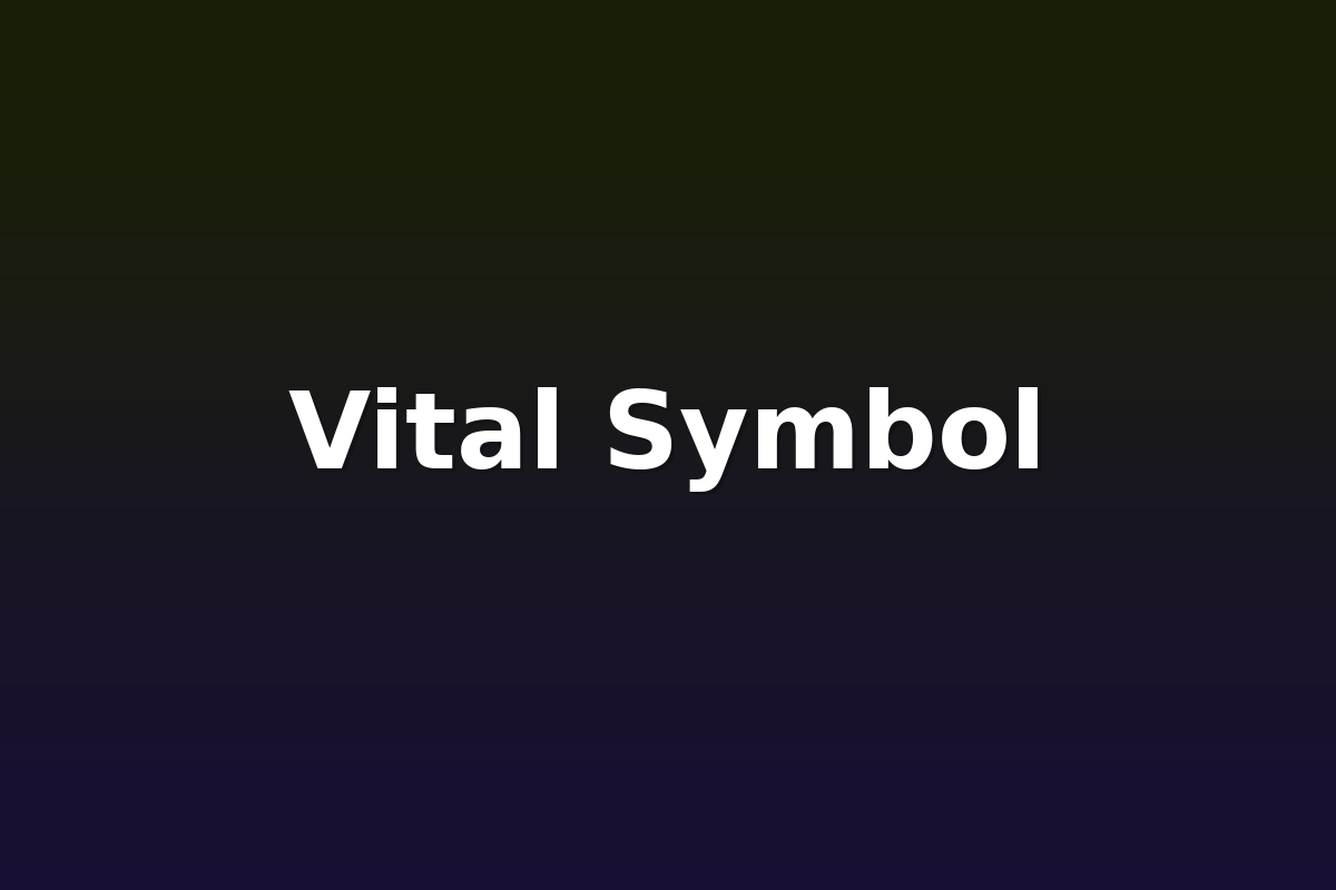 Vital Symbol