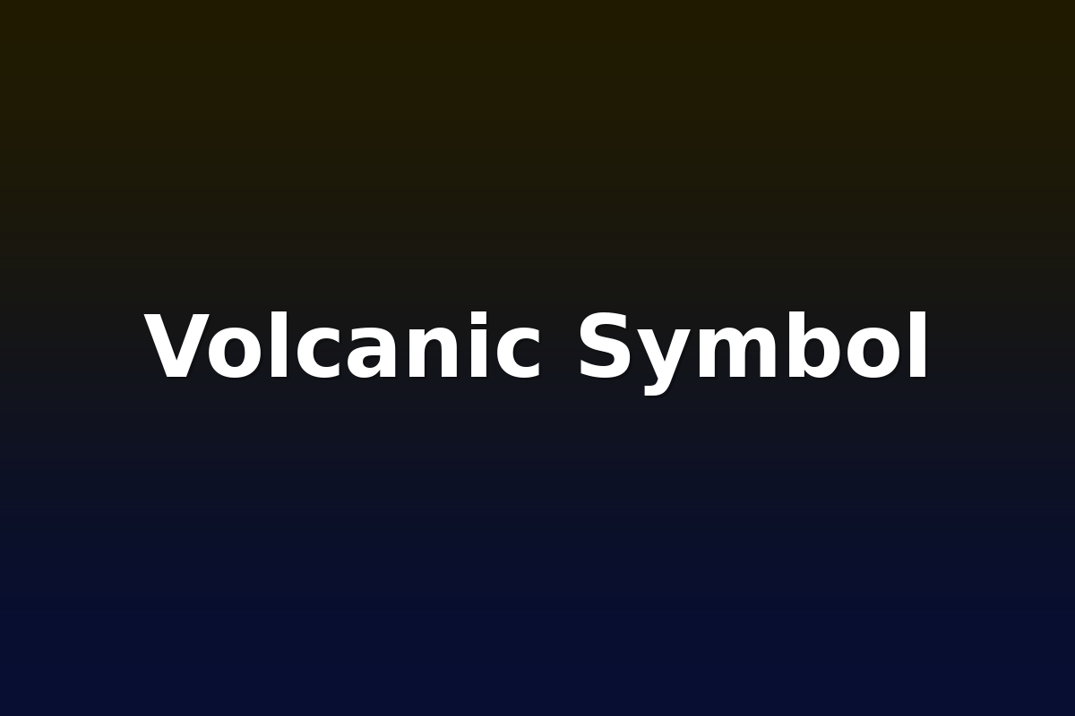 Volcanic Symbol