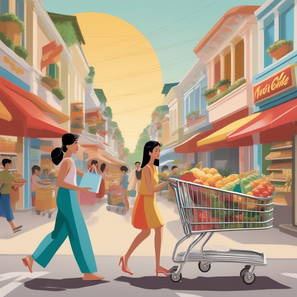 Welcome To Jetson-Style Shopping Carts That Steer People