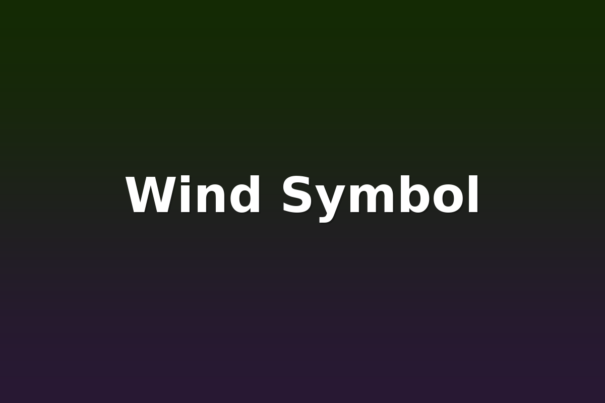Wind Symbol