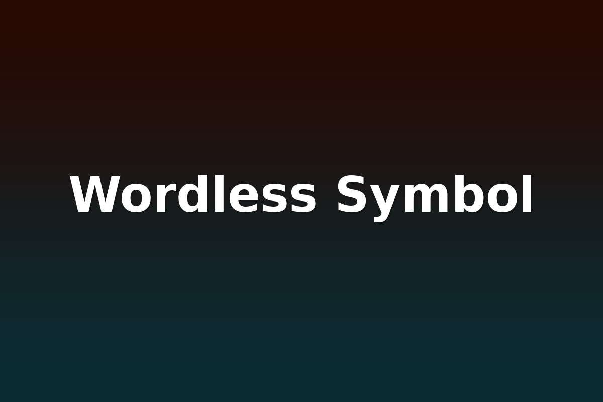 Wordless Symbol