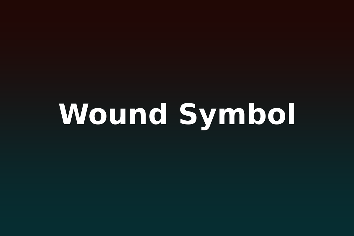 Wound Symbol